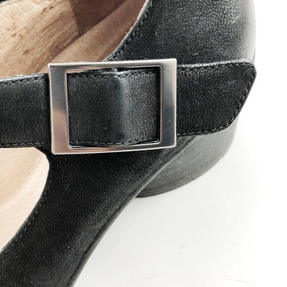DANSKO Roxanne Mary Janes 2" Heel in Black 40 EU/9.5-10 US - Picture 5 of 12